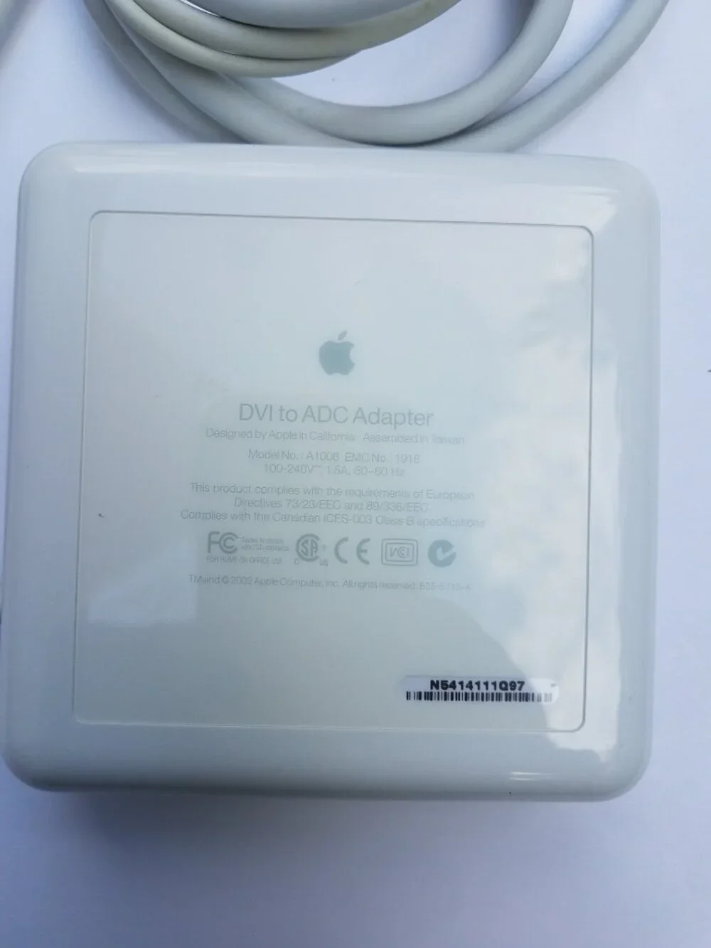 Apple power adapter